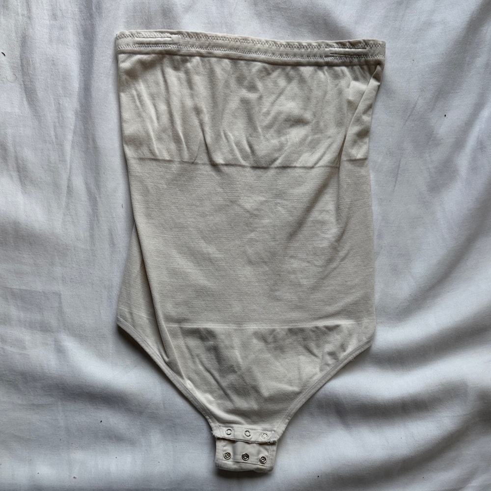 Yummie by Heather Thomson Cream Bodysuit